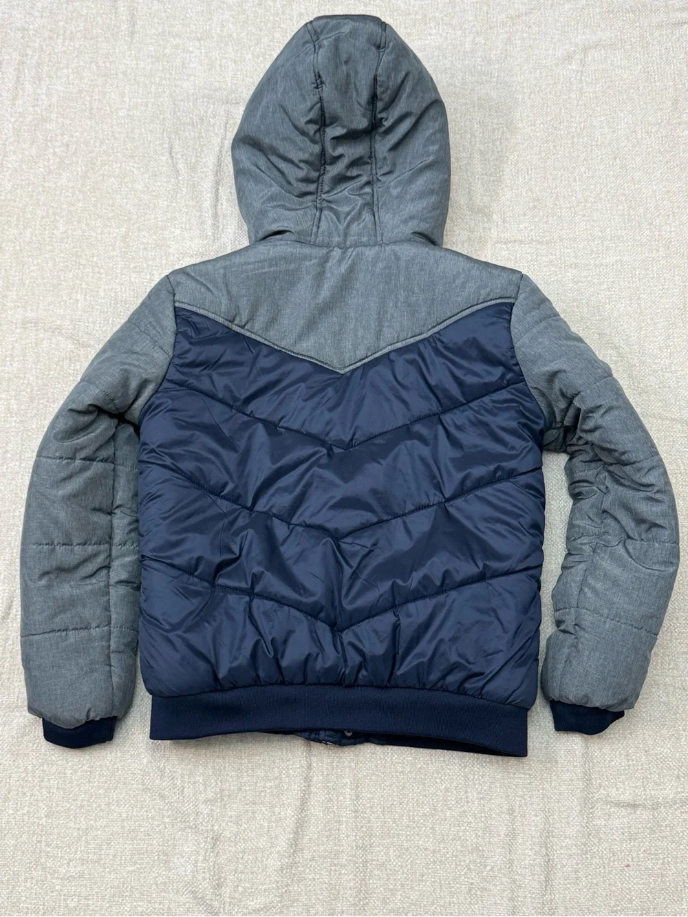 North Zone Sherpa Lined Puffer Hooded Jacket Kids 14 Gorpcore Winter Coat